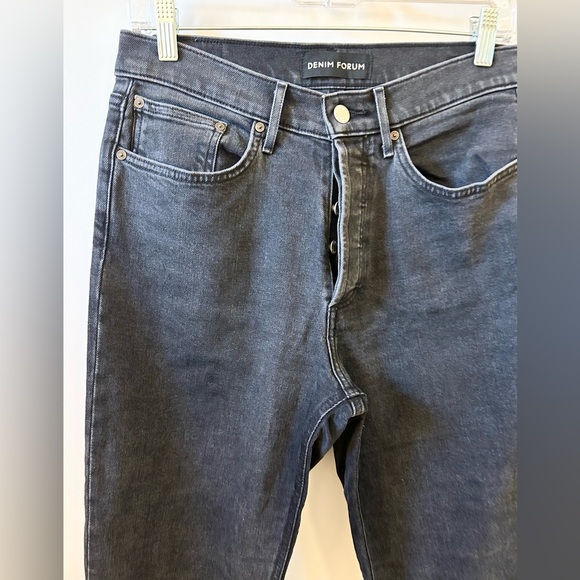 DENIM FORUM, Aritzia Arlo High-rise Straight Black Jeans, Organic - size 29 - Picture 3 of 9